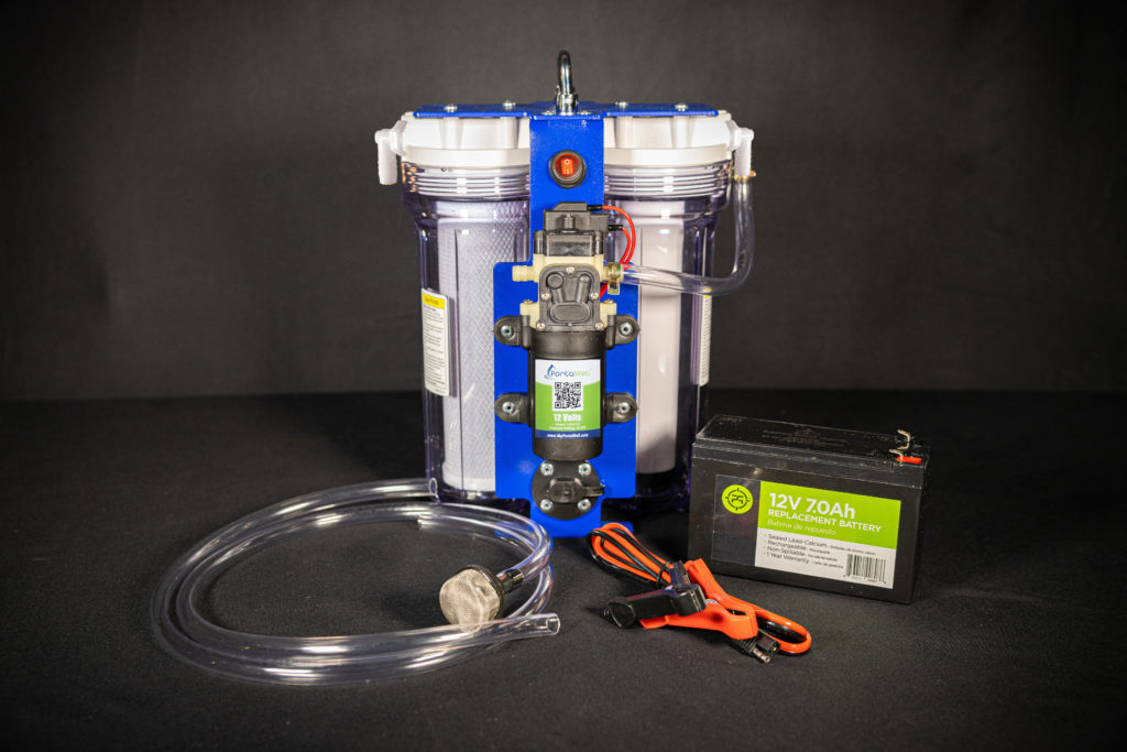 PortaWell portable water filter system